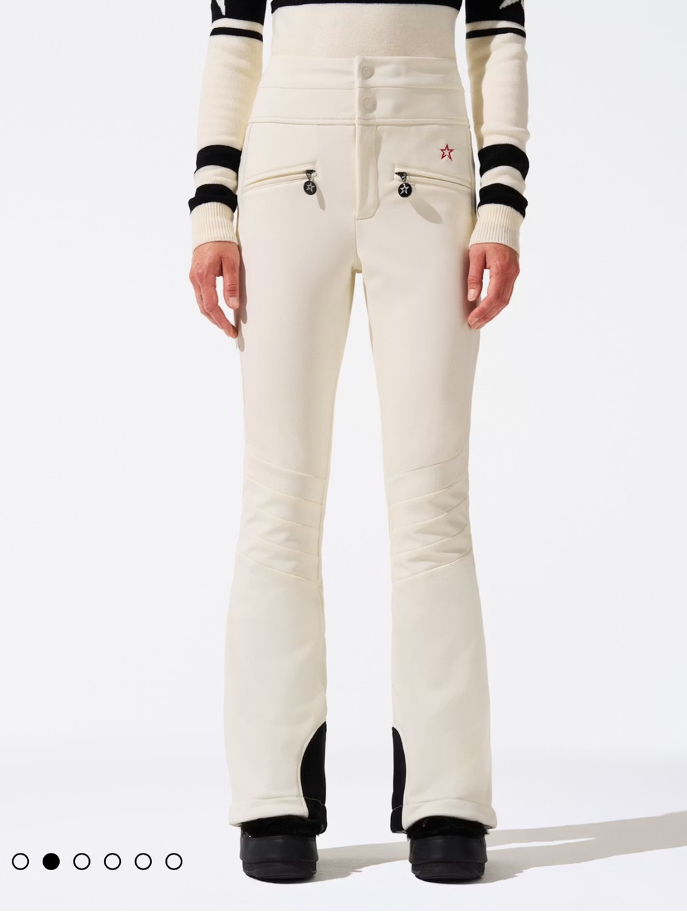 Perfect Moment Aurora High Waist Ski Pants Snow White Prefect Moment Ski Pants